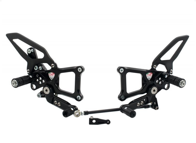 【驚きの値段】 CNC Racing RPS Adjustable Rearsets For Kawasaki ZX10R 2011-2015 メンズウェア