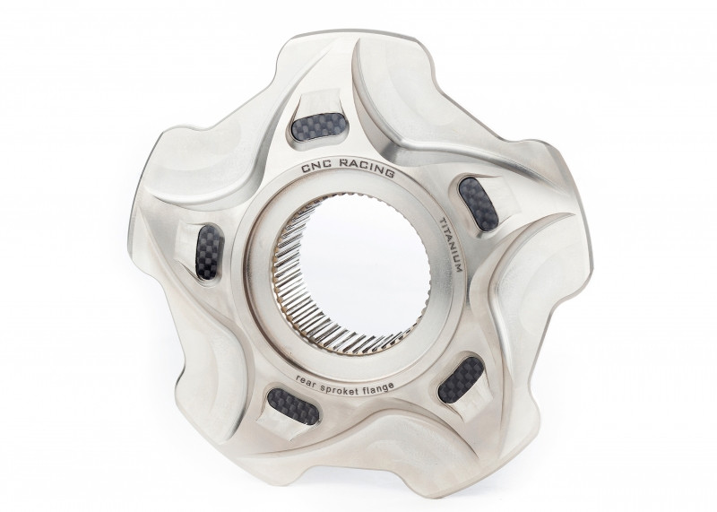 CNC Racing Titanium Sprocket Hub Flange for 2010+ MV Agusta Models