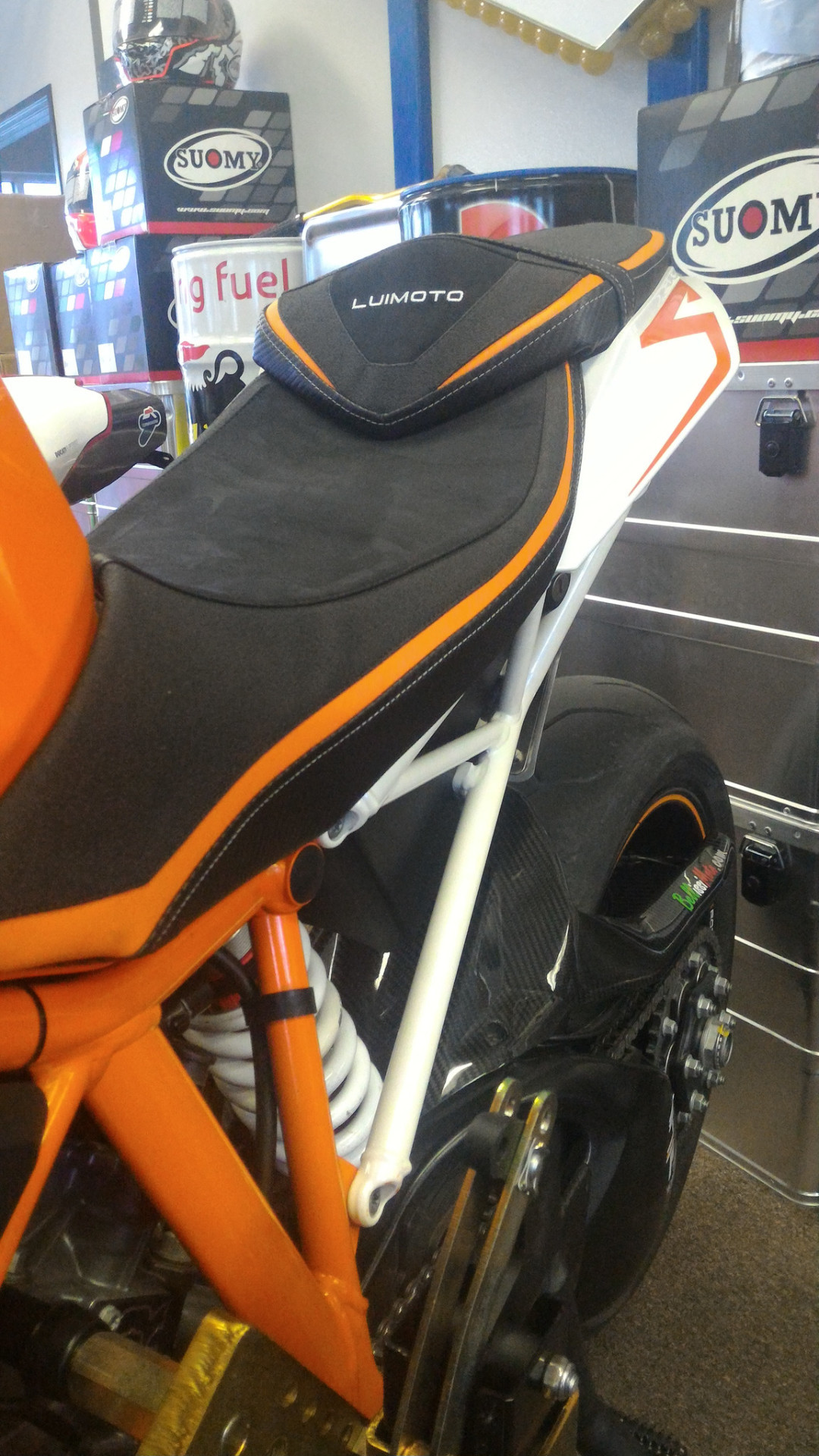 LUIMOTO (R) Rider Seat Covers for the KTM 1290 Super Duke ...