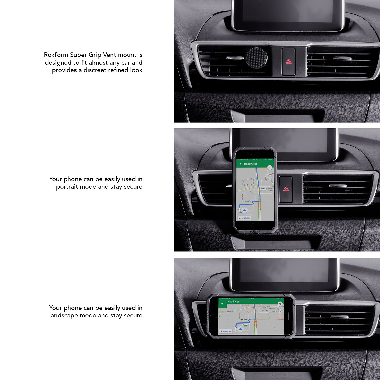 RokForm Universal Car Vent Mount