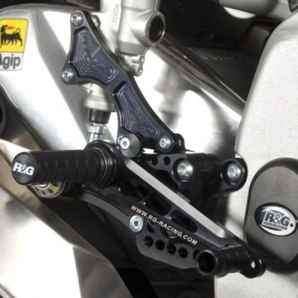 R&G Racing Road & Race Shift Pattern Adjustable Rearsets for Aprilia RSV4 '09-'15 non ABS R&G Racing Road & Race Shift Pattern Adjustable Rearsets for Aprilia RSV4 '09-'15 non ABS