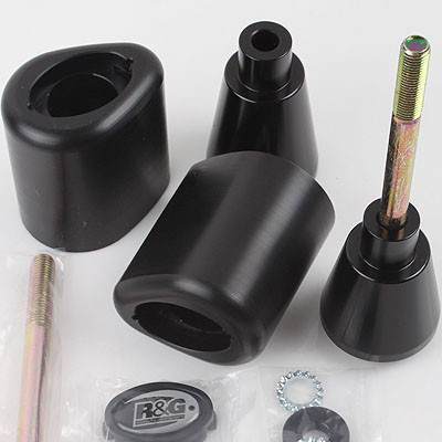 R&G Racing frame sliders (Aero style) no-cut for Honda CBR650F / CB650F R&G Racing frame sliders (Aero style) no-cut for Honda CBR650F / CB650F