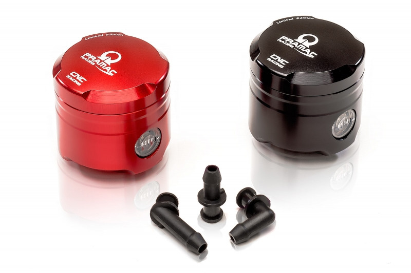 CNC Racing PRAMAC RACING LIMITED EDITION Billet Brake and Clutch Reservoirs CNC Racing PRAMAC RACING LIMITED EDITION Billet Brake and Clutch Reservoirs