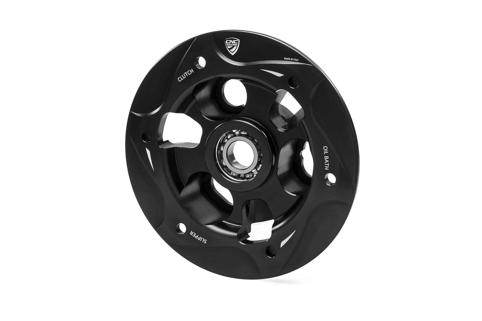 CNC Racing Wet Clutch Pressure Plate for the Ducati with OE 3 Spring Slipper Clutch CNC Racing Wet Clutch Pressure Plate for the Ducati with OE 3 Spring Slipper Clutch