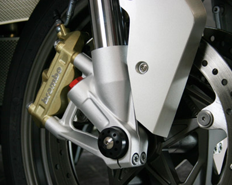 Motocorse Titanium and Delrin Front axle Slider for BMW S1000RR/R 