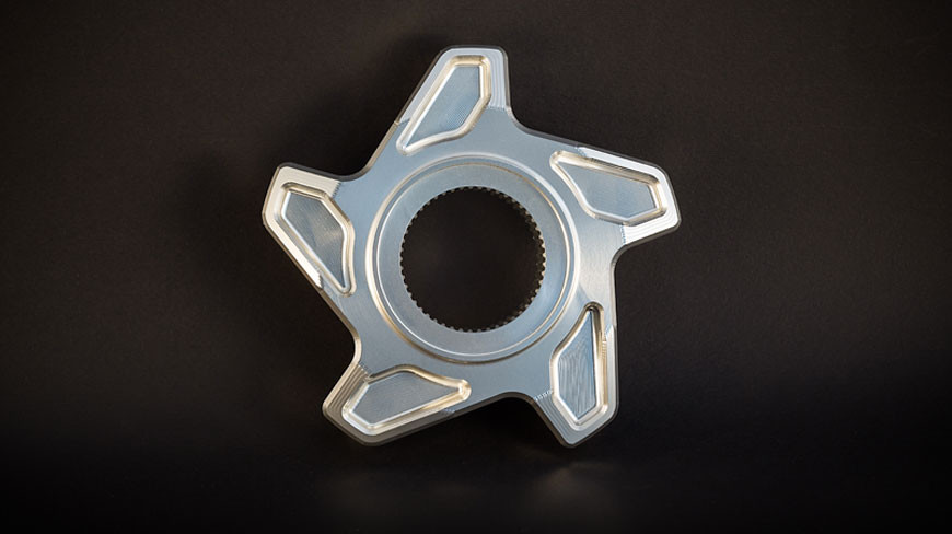 AEM FACTORY - MV AGUSTA RADIAL BILLET ALUMINUM HUB FLANGE (10-17) AEM FACTORY - MV AGUSTA RADIAL BILLET ALUMINUM HUB FLANGE (10-17)