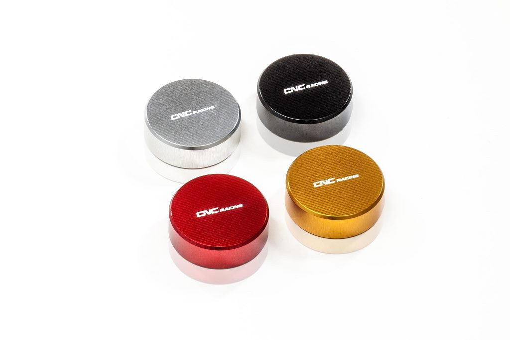CNC Racing 'Streaks' Clutch or Rear Brake Reservoir cap for Ducati's and 2013+ MV F4 R/RR/RC CNC Racing 'Streaks' Clutch or Rear Brake Reservoir cap for Ducati's and 2013+ MV F4 R/RR/RC