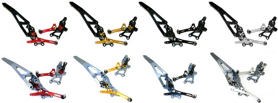 DBK Special Parts (Ducabike) Adjustable Rearsets for the Ducati Hypermotard 821/939 DBK Special Parts (Ducabike) Adjustable Rearsets for the Ducati Hypermotard 821/939