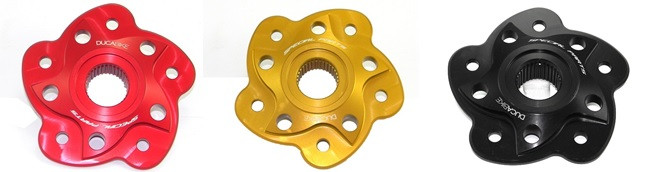 DBK Special Parts (Ducabike) Solid Color 5 Hole Rear Sprocket Hub Flange Carrier for the Ducati 749/916/996/998 Monster 796/1100/S2R/S4R/S4RS Hypermotard 796/1100/821/939 and Multistrada 1000/1100 DBK Special Parts (Ducabike) Solid Color 5 Hole Rear Sprocket Hub Flange Carrier for the Ducati 749/916/996/998 Monster 796/1100/S2R/S4R/S4RS Hypermotard 796/1100/821/939 and Multistrada 1000/1100