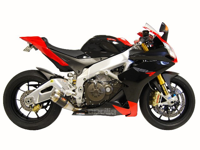 Competition Werkes GP Slip On Exhaust for the Aprilia RSV4 and Tuono V4 (10-14) Competition Werkes GP Slip On Exhaust for the Aprilia RSV4 and Tuono V4 (10-14)