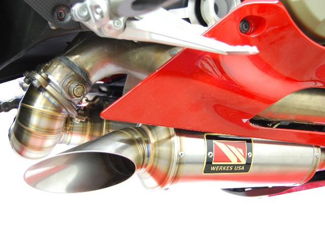 Competition Werkes GP Slip On Exhaust for the Ducati Panigale 1199/899 (2012+) Competition Werkes GP Slip On Exhaust for the Ducati Panigale 1199/899 (2012+)