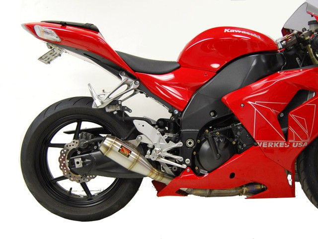 Competition Werkes GP Slip On Exhaust for the Kawasaki ZX-10R (06-07) Competition Werkes GP Slip On Exhaust for the Kawasaki ZX-10R (06-07)