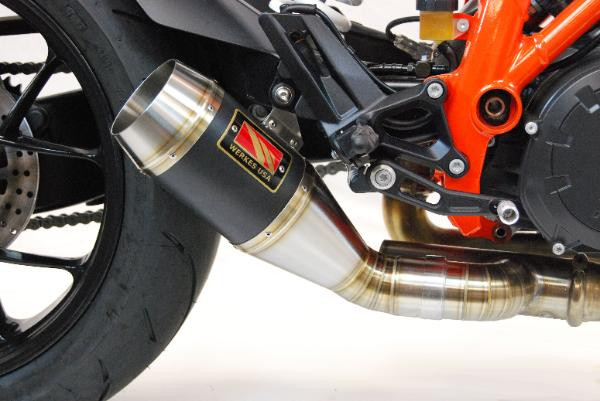 Competition Werkes GP Slip On System Exhaust for the KTM 1290 Super Duke R (14-16) Competition Werkes GP Slip On System Exhaust for the KTM 1290 Super Duke R (14-16)