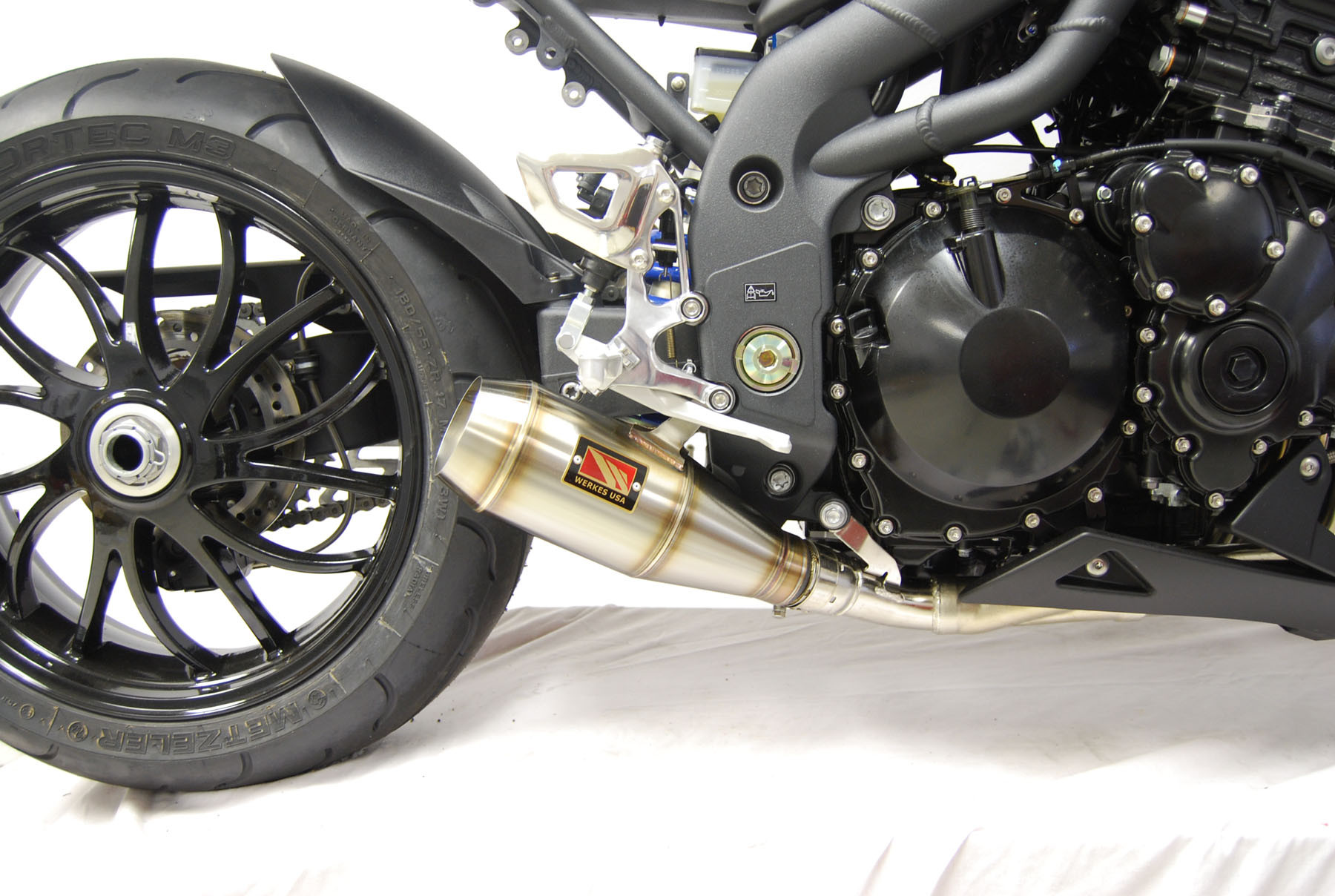 Competition Werkes GP Slip On Exhaust for the Triumph Speed Triple (08-10) Competition Werkes GP Slip On Exhaust for the Triumph Speed Triple (08-10)