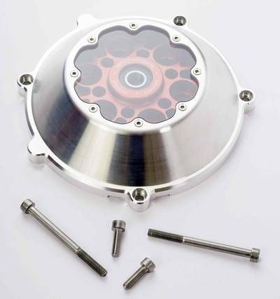 MPL Tuning Clear Quiet Clutch Cover Type 2 for Ducati Dry Clutch