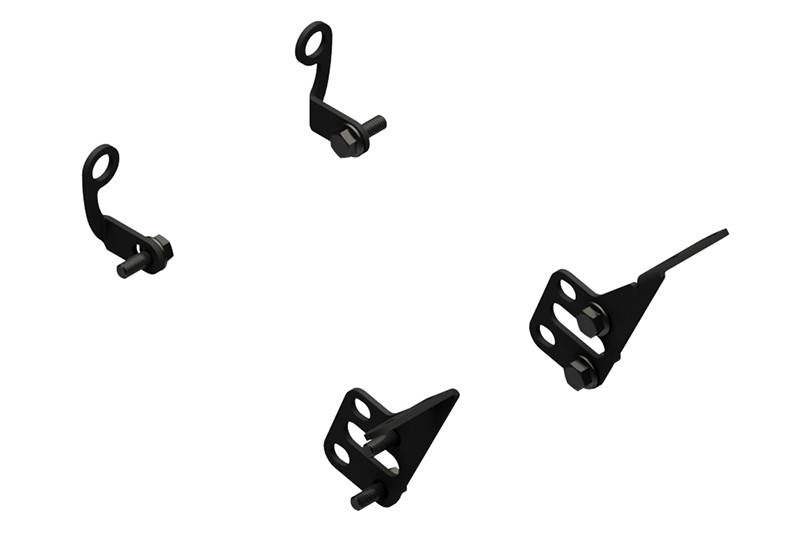 CNC Racing Mounting kit for Carbon Fiber GP Racing Front Brake Rotor Cooling Ducts For 2015+ Yamaha YZF R1 / R1M / R1S and 2011+ Kawasaki ZX10R CNC Racing Mounting kit for Carbon Fiber GP Racing Front Brake Rotor Cooling Ducts For 2015+ Yamaha YZF R1 / R1M / R1S and 2011+ Kawasaki ZX10R