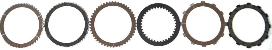 EVR Individual Dry Clutch Plates and Spare Parts EVR Individual Dry Clutch Plates and Spare Parts