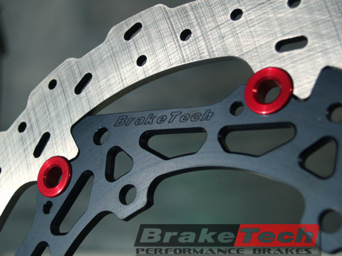 花鳥52 BRAKETECH RACING ROTORS - AXIS/COBRA STAINLESS STEEL 320MM X