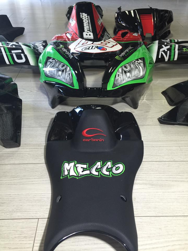 CARBONIN CARBON FIBER RACE BODYWORK FOR KAWASAKI ZX-10R (2016-2020)