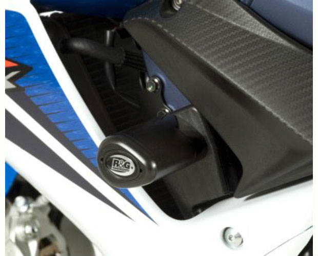 R&G Racing Frame Sliders for Suzuki GSX-R600 '11-'15 Aero Style no-cut R&G Racing Frame Sliders for Suzuki GSX-R600 '11-'15 Aero Style no-cut