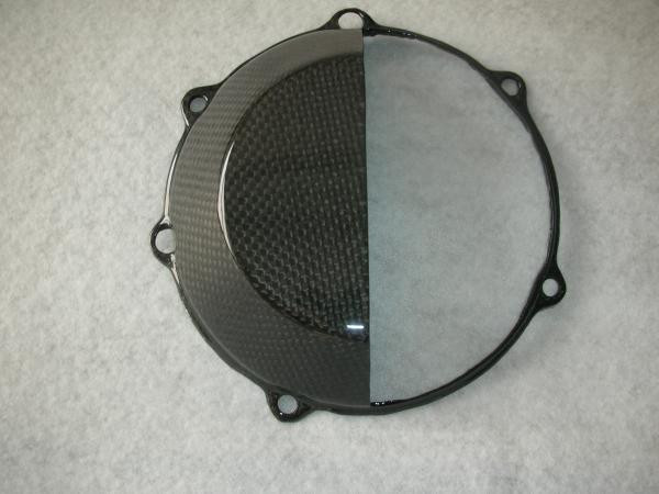 CARBONVANI - DUCATI DRY CLUTCH CARBON FIBER OPEN CLUTCH COVER CARBONVANI - DUCATI DRY CLUTCH CARBON FIBER OPEN CLUTCH COVER