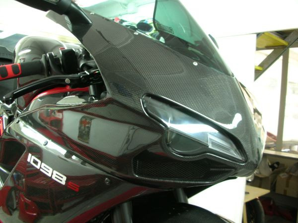 CARBONVANI - DUCATI 848 / 1098 & 1198 CARBON FIBER HEADLIGHT FAIRING - ROAD VERSION (2007-13) CARBONVANI - DUCATI 848 / 1098 & 1198 CARBON FIBER HEADLIGHT FAIRING - ROAD VERSION (2007-13)