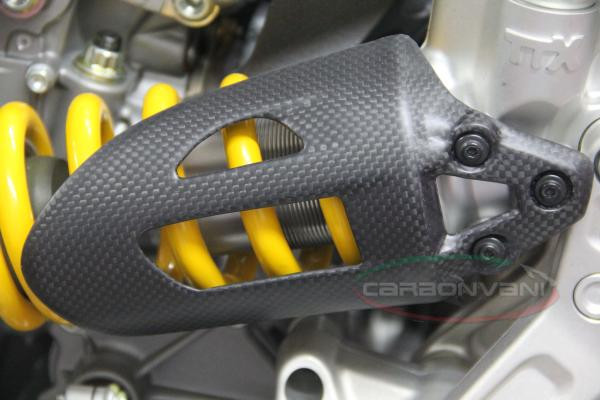 CARBONVANI - DUCATI PANIGALE 1299 / 1199 / 959 / 899 / V2 and STREETFIGHTER V2 CARBON FIBER SHOCK GUARD CARBONVANI - DUCATI PANIGALE 1299 / 1199 / 959 / 899 / V2 and STREETFIGHTER V2 CARBON FIBER SHOCK GUARD
