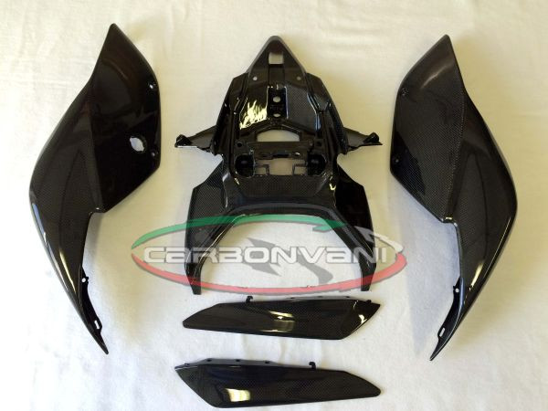 CARBONVANI - DUCATI 959 PANIGALE CARBON FIBER 4 PIECE TAIL SECTION ROAD VERSION CARBONVANI - DUCATI 959 PANIGALE CARBON FIBER 4 PIECE TAIL SECTION ROAD VERSION