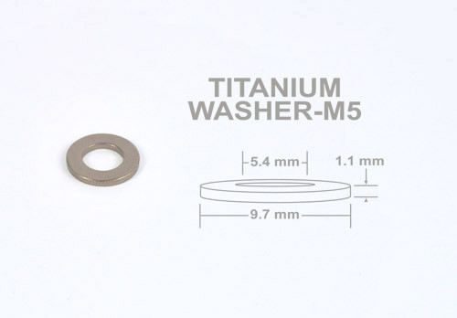 Proti Titanium Universal Washer M5-WST01 Proti Titanium Universal Washer M5-WST01