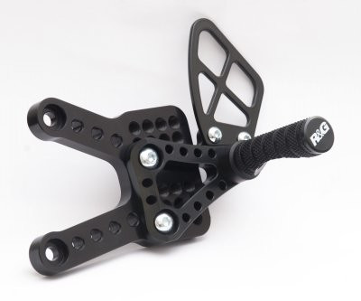 R&G Racing Road & Race Shift Pattern Adjustable Rearsetsfor Yamaha YZF R1 '09-'11 R&G Racing Road & Race Shift Pattern Adjustable Rearsetsfor Yamaha YZF R1 '09-'11