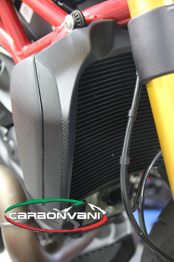 CARBONVANI - DUCATI 2017+ MONSTER 821/1200 CARBON FIBER WATER COOLER UPPER FRAME CARBONVANI - DUCATI 2017+ MONSTER 821/1200 CARBON FIBER WATER COOLER UPPER FRAME