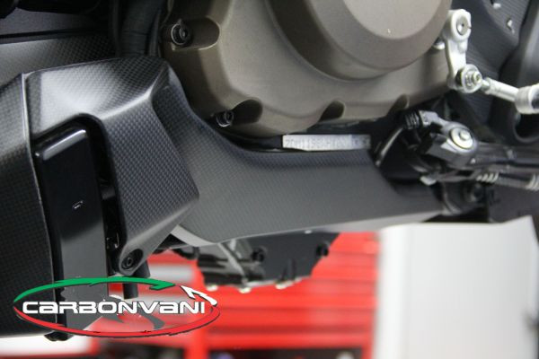 CARBONVANI - DUCATI MONSTER 1200 CARBON FIBER LH LOWER ENGINE PANEL B for M1200 CARBONVANI - DUCATI MONSTER 1200 CARBON FIBER LH LOWER ENGINE PANEL B for M1200