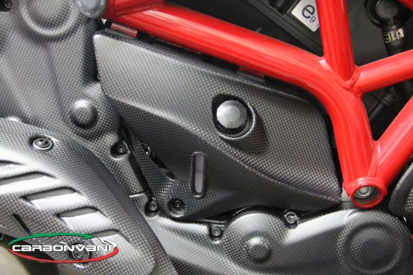 CARBONVANI - DUCATI MONSTER 821 / 1200 CARBON FIBER COOLANT TANK COVER CARBONVANI - DUCATI MONSTER 821 / 1200 CARBON FIBER COOLANT TANK COVER