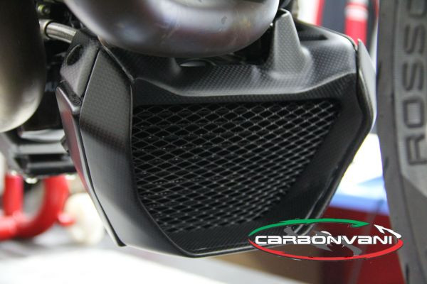 CARBONVANI - DUCATI MONSTER 1200 CARBON FIBER OIL COOLER KIT A/B CARBONVANI - DUCATI MONSTER 1200 CARBON FIBER OIL COOLER KIT A/B