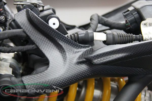 CARBONVANI - DUCATI MONSTER 821 / 1200 CARBON FIBER LH SEAT FRAME COVER CARBONVANI - DUCATI MONSTER 821 / 1200 CARBON FIBER LH SEAT FRAME COVER