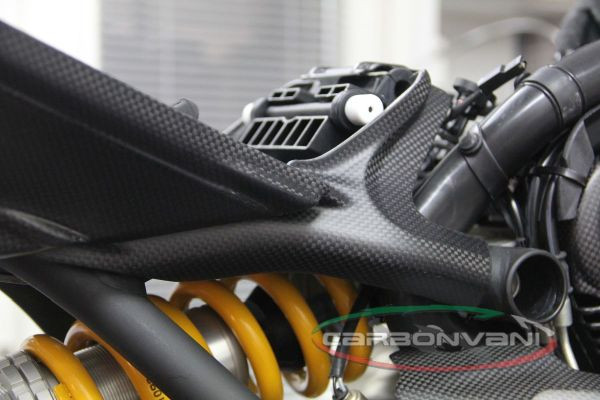 CARBONVANI - DUCATI MONSTER 821 / 1200 CARBON FIBER RH SEAT FRAME
