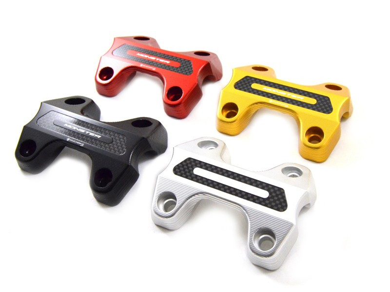 DBK Special Parts (Ducabike) Billet Handlebar Clamp for the Ducati Monster 821 / 797 DBK Special Parts (Ducabike) Billet Handlebar Clamp for the Ducati Monster 821 / 797