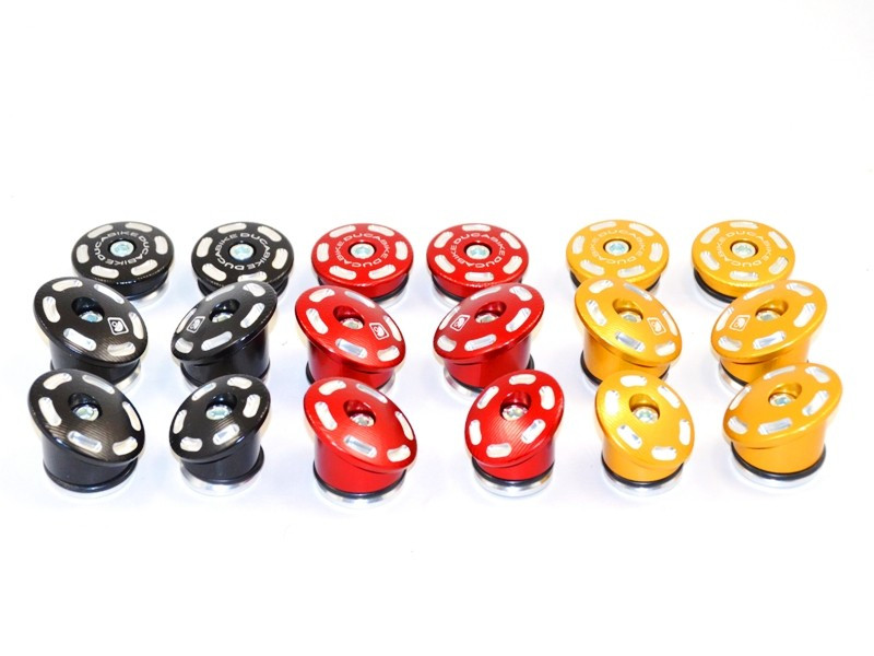 DBK Special Parts (Ducabike) Contrast Cut Frame Plug Kit for the Ducati Monster 1200 and 821 DBK Special Parts (Ducabike) Contrast Cut Frame Plug Kit for the Ducati Monster 1200 and 821