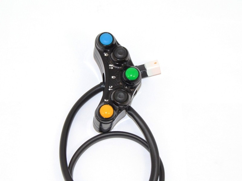 DBK Special Parts (Ducabike) 7 Button Handlebar Street Switch for Monster 1100 /Evo / 796 / 696 DBK Special Parts (Ducabike) 7 Button Handlebar Street Switch for Monster 1100 /Evo / 796 / 696