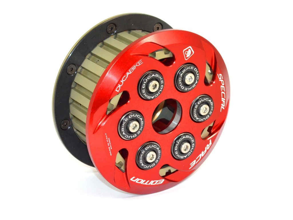 DBK Special Parts (Ducabike) 6 Spring Racing Edition Wet Slipper Clutch for the Ducati 899 Panigale DBK Special Parts (Ducabike) 6 Spring Racing Edition Wet Slipper Clutch for the Ducati 899 Panigale