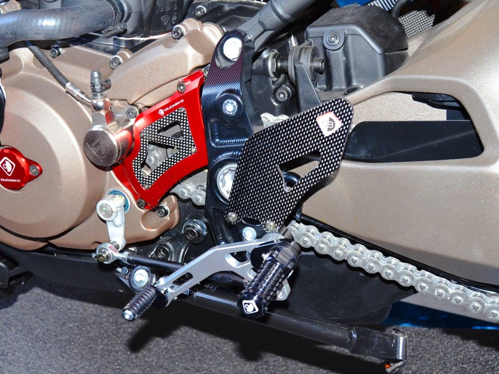 Ducabike Adjustable Rearsets for the Ducati Monster 821/1200