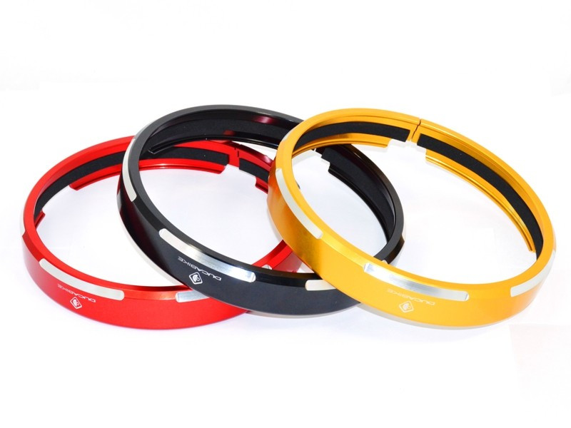 DBK Special Parts (Ducabike) Billet Aluminum Headlight Trim Ring for the Ducati Scrambler DBK Special Parts (Ducabike) Billet Aluminum Headlight Trim Ring for the Ducati Scrambler