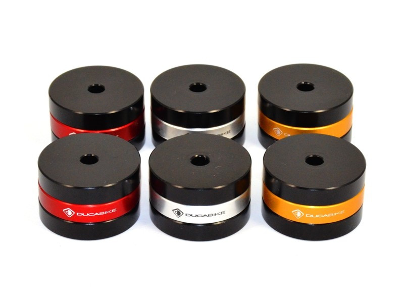 DBK Special Parts (Ducabike) Dual Color Bar Ends for the Ducati Multistrada (2015+) DBK Special Parts (Ducabike) Dual Color Bar Ends for the Ducati Multistrada (2015+)