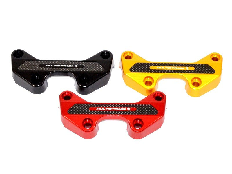 DBK Special Parts (Ducabike) Billet Handlebar Clamp for the Ducati 15+ Multistrada 1260 / 1200 and 950 DBK Special Parts (Ducabike) Billet Handlebar Clamp for the Ducati 15+ Multistrada 1260 / 1200 and 950