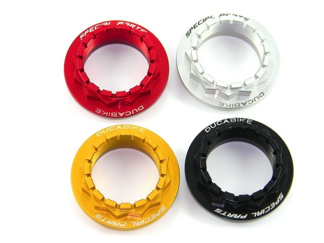 DBK Special Parts (Ducabike) Large Rear Axle Wheel Side Nut for the Ducati 1098/1198, Panigale, Streetfighter 1098, Multistrada 1200/1260, Monster 1200, and Diavel DBK Special Parts (Ducabike) Large Rear Axle Wheel Side Nut for the Ducati 1098/1198, Panigale, Streetfighter 1098, Multistrada 1200/1260, Monster 1200, and Diavel