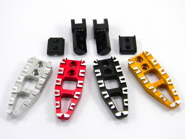 DBK Special Parts (Ducabike) Adjustable Rider 'Cut' Footpegs for Ducati Hypermotard 939 & Scrambler Desert Sled DBK Special Parts (Ducabike) Adjustable Rider 'Cut' Footpegs for Ducati Hypermotard 939 & Scrambler Desert Sled