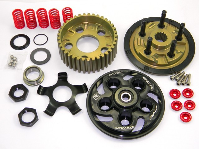 DBK Special Parts (Ducabike) 5 Spring Dry Slipper Clutch for Ducati DBK Special Parts (Ducabike) 5 Spring Dry Slipper Clutch for Ducati