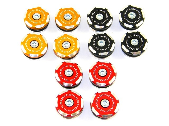 DBK Special Parts (Ducabike) Contrast Cut Frame Plug Kit for the Ducati Sport Classic GT1000 Paul Smart and Sport 1000 DBK Special Parts (Ducabike) Contrast Cut Frame Plug Kit for the Ducati Sport Classic GT1000 Paul Smart and Sport 1000