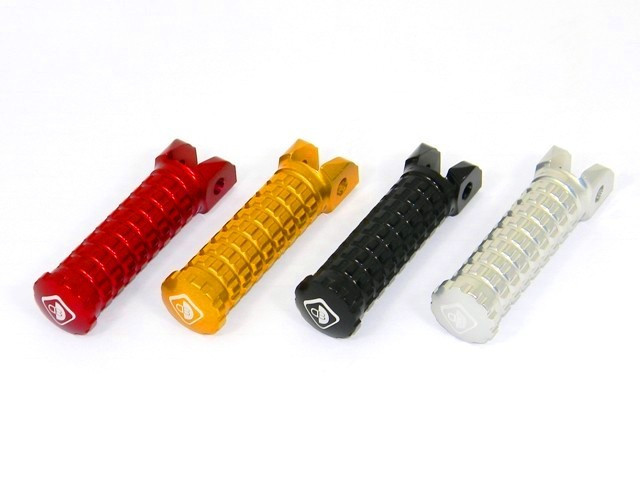 DBK Special Parts (Ducabike) Type 2 Knurled Footpegs for the Ducati Monster 1200R and Panigale V4 / S / Speciale DBK Special Parts (Ducabike) Type 2 Knurled Footpegs for the Ducati Monster 1200R and Panigale V4 / S / Speciale