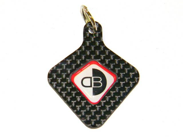 DBK Special Parts (Ducabike) Carbon Fiber Key Fob (Ring) DBK Special Parts (Ducabike) Carbon Fiber Key Fob (Ring)